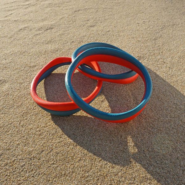 immagine per DUO BRACCIALI AZZURRO ROSSO